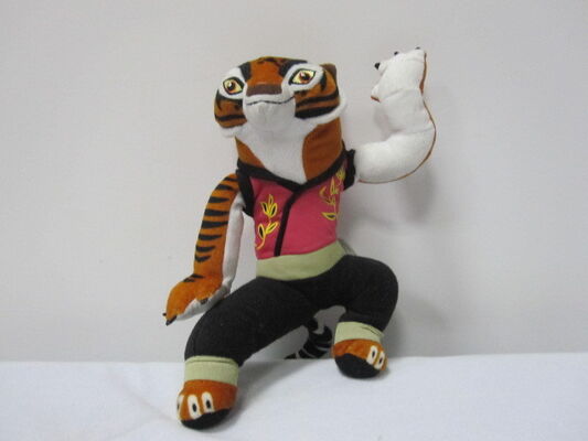 20cm Cute Cartoon Plush Toys Kungfu Panda Tigress Cartoon Stuffed Animals