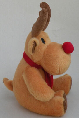 Coca Cola Moose / Reindeer Stuffed Animal Toys Personalized Plush Toys