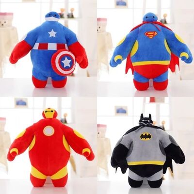 20cm Lovely Big Hero 6 and Avengers Stuffed Plush Toys For Kids