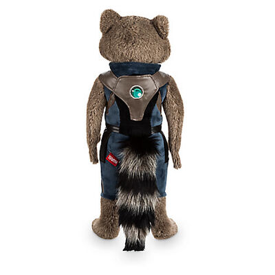 Black Lovely Original Disney Plush Toys Rocket Raccoon cartoon 40cm