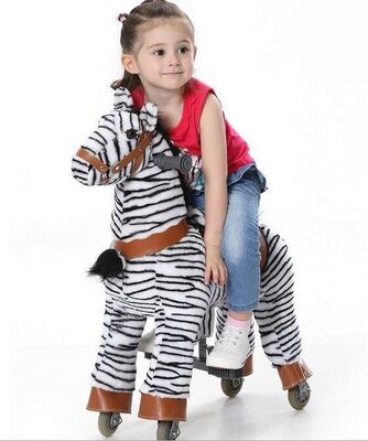 Fashion Amusement Park Equipment Mechanical Pony Kid Ridding On Walking Animal