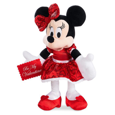 Czerwone walentynkowe pluszowe zabawki Myszka Minnie Disney 12 cali na zamówienie