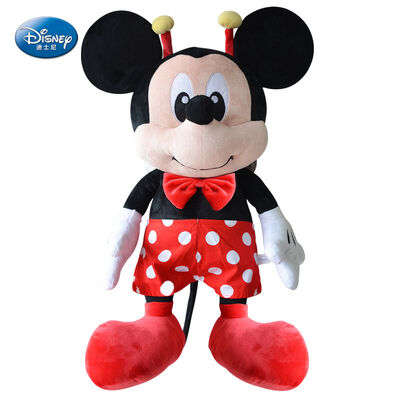 Czerwone walentynkowe pluszowe zabawki Myszka Minnie Disney 12 cali na zamówienie