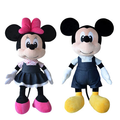 Czerwone walentynkowe pluszowe zabawki Myszka Minnie Disney 12 cali na zamówienie