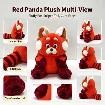 Dzieci, prezenty i kolekcjonerzy Disney Plush Toys Mei Mei / Red Panda Mei