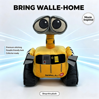 Urocza pluszowa zabawka WALL-E z Disney Pixar 35*15*15cm