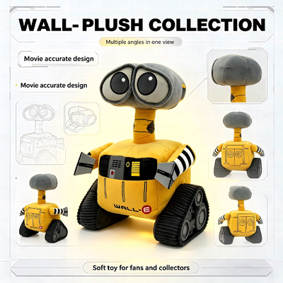 Urocza pluszowa zabawka WALL-E z Disney Pixar 35*15*15cm