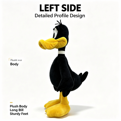 Zabawki pluszowe Kaczor Daffy z Looney Tunes Disney ze 100% bawełny PP