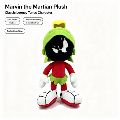 Pluszowe zabawki Marvin Martian Looney Tunes Disney dla dzieci od 3 lat