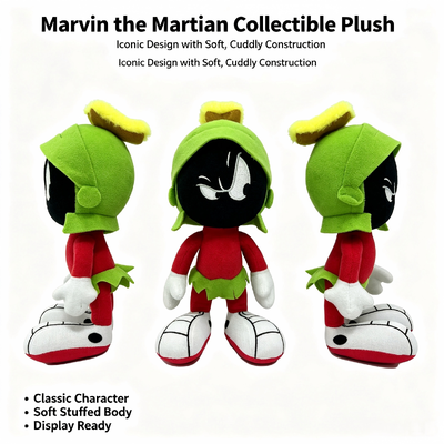 Pluszowe zabawki Marvin Martian Looney Tunes Disney dla dzieci od 3 lat