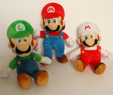 Lovely Green Super Mario Plush Dolls / Super Mario Brothers Stuffed Animals