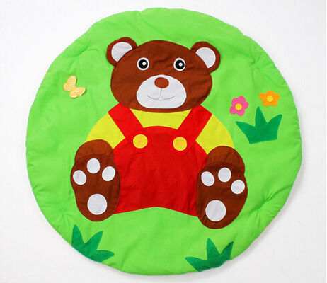 Panda Soft Cotton Baby Play Gyms , Playmat And Gym For Babies