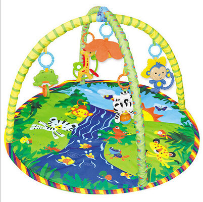 Tropical Baby Activity Gyms Happy Garden Baby Play Gym And  Mat Activity Toy And Floor Soft Foam Toddler Child