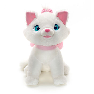 White Cartoon Disney Plush Toys Marie Aristocats Toy Custom Made