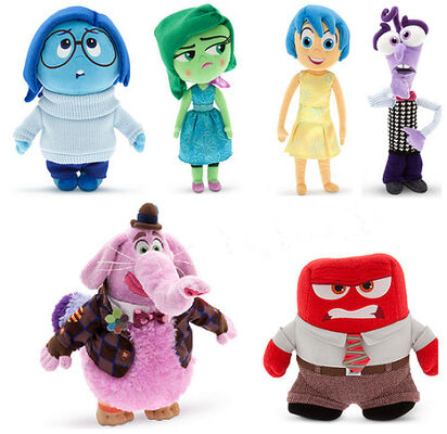Lovely Disney Inside Out Disgust Soft Dolls Cartoon Plush Toys For Collection