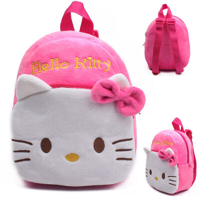 Cartoon Spiderman Kids School Backpacks Personalized Soft Plush