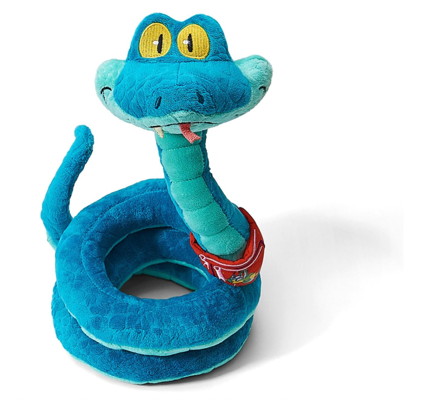 Urocza pluszowa zabawka Gary De'Snake Disney miękkie zabawki 35*12*15cm